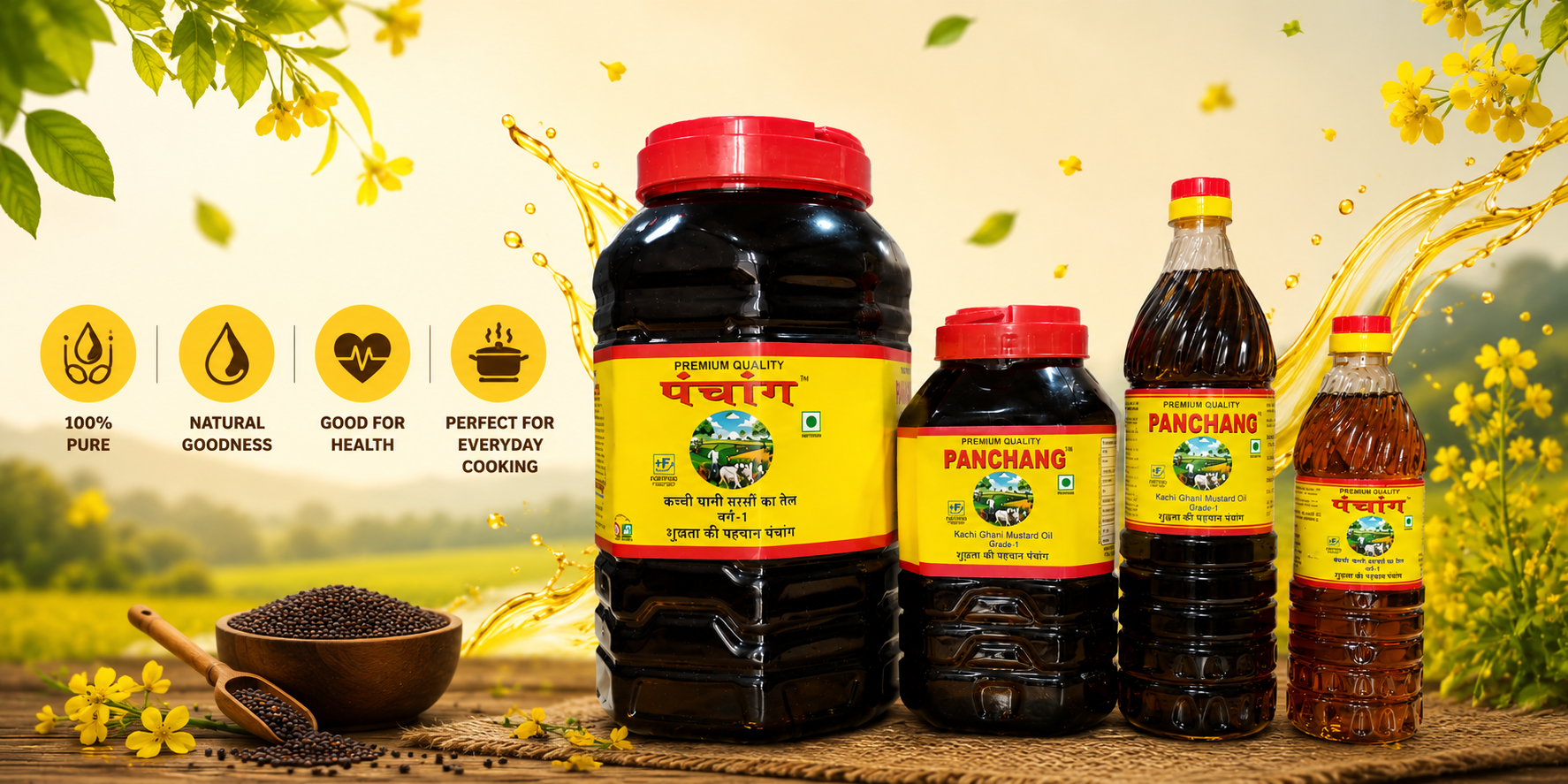 Pure Mustard Oil